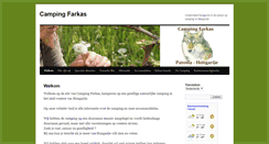 Desktop Screenshot of campingfarkas.nl