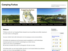 Tablet Screenshot of campingfarkas.nl